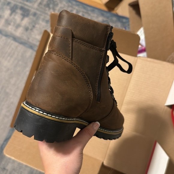 Brown Toe Warmer boots - Picture 3 of 10